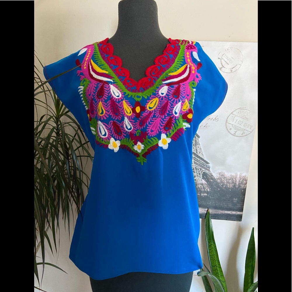 Embroidered blouse